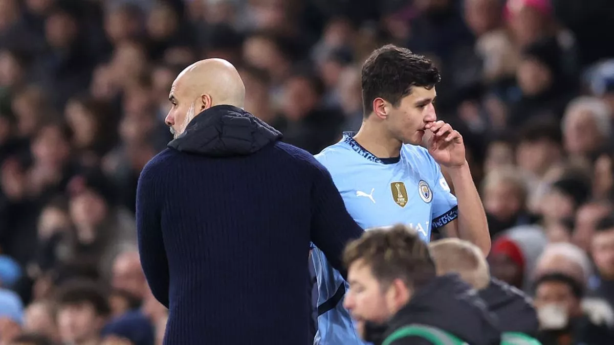 Reactions of Pep Guardiola to Abdukodir Khusanov after his terrible Man City debut